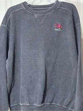 Camp David Carolina Gamecocks Gray Crewneck Sweatshirt Large L